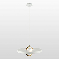 Подвесной светильник 35*35 см, 1*led*6W 3000K Lussole Ketchikan LSP-7199 белый