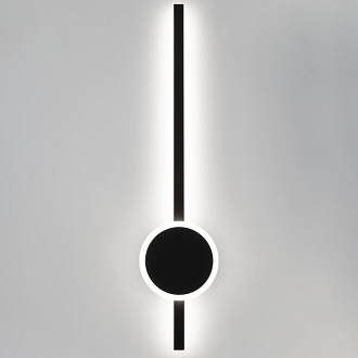 Настенный светодиодный светильник 14*62 см, 17W, 3000-4000-5500K Citilux CL203311 Стиг Черный