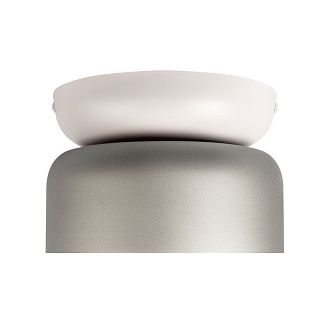 Потолочный светильник 17 см, 6W, 3000K, LOFT IT Totem 10466 Smoke matte, белый-матовый дымчатый