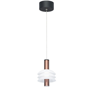 Светильник подвесной 12*190 см LED*6 W, 4000 К Citilux Майя Махагон CL202012