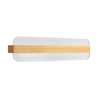 Бра 13*52*7 см, 1*LED золото Vele Luce Futuro VL7224W01