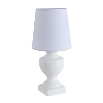 Настольная лампа 13*13*28,5 см, 1*E14*40W, Lumion Bianka 8163/1T, белый