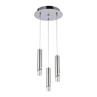 Подвесной светильник 20*20*100 см, LED 15W, 4000K, Хром MODELUX ML.3317.3