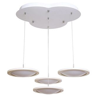 Люстра 63*63*120 см, 4*LED*45W, 3000K Gerhort G61018/3WT, Белый