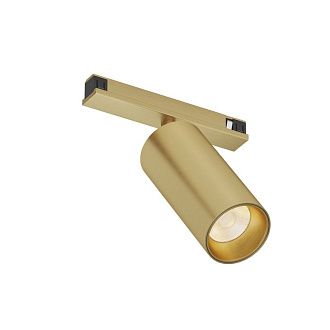 Светильник на шине 15,5*4,5*13,1 см, *LED*830Lm, 3000-4000-6000K, Denkirs Shine Spot Zigbee DK5941-SB, сатинированная латунь