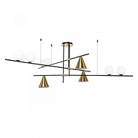 Светильник 180 см, Arte Lamp Jacob A7029PL-9BK, черный