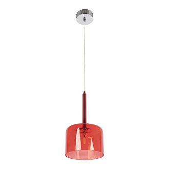Подвесной светильник 14 см, 1*G4*5W хром Loft It Spillray 10232/A Red
