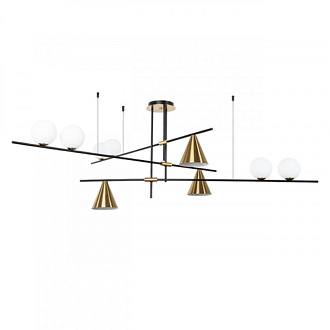 Светильник 180 см, Arte Lamp Jacob A7029PL-9BK, черный