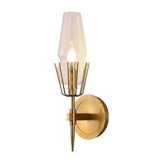 Бра 45*15,5*53,7 см, 1*E14 Gerhort G11080/1wBRS CL, Бронза