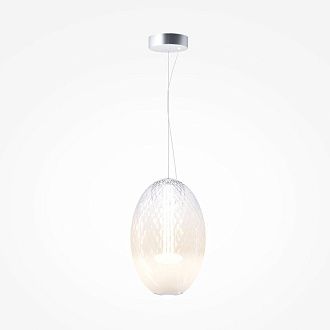 Подвесной светильник 25*25*345 см, LED*19W, 3000K, Maytoni Bruma MOD397PL-L19CH3K, хром