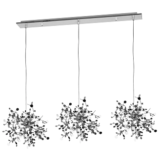 Люстра подвесная 40*105*45/150 см, 9*G9 Lightstar Extra L3PL721134