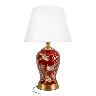 Настольная лампа 53 см, Loft IT Dahlia 10384T, керамика