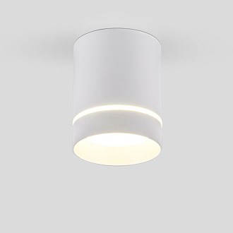 Точечный светильник LED 9W, 3000 К, 7,9*7,9*10 см, белый, Elektrostandard Topper DLR021