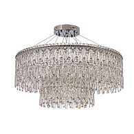 Люстра подвесная ** см, Led лента*LED*134W, 3000/6000K, Arti Lampadari Ovindoli Nickel Ovindoli L 1.5.80+40.100 N, Никель