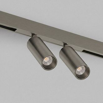 Светильник на шине 17*3,5*10 см, *LED*16W, 3000K, Denkirs SHINE PRIME SPOT 3000К | ШАЙН ПРАЙМ СПОТ 3000К DK4742-DN, темный никель