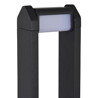 Садово-парковый светильник 15,2*8*65 см, *LED*8W, 3000K, ST-Luce PROTECH SL9540.705.01, серый