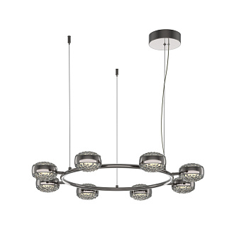 Светильник 93 см, 80W, 3000K, Maytoni Mind MOD299PL-L80BC3K, черный хром