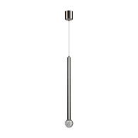 Подвесной светильник 6 см, 3W, 3000K, Odeon Light 4375/3LA, никель