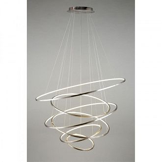 Каскадная люстра 120*120-300 см 243W, 4000K, Aployt Monisia APL.020.13.243, хром