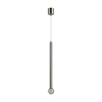 Подвесной светильник 6 см, 3W, 3000K, Odeon Light 4375/3LA, никель