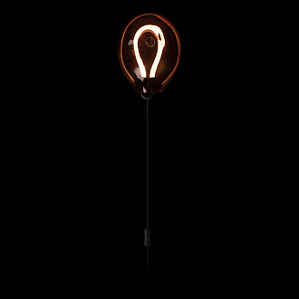 Настенный светильник 23*30 см, 1*LED*7W 3000K LOFT IT Joy 10291 Red черный