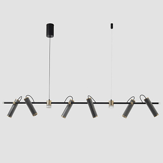 Светильник 150 см, 24W, 3000K, Crystal Lux EXTRA SP8, черный-золото