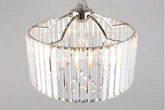 Подвесная люстра 42*41-139,5 см, 5*E14, 40W, Aployt Nela APL.746.03.05, хром