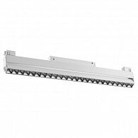 Трековый светильник для низковольтного шинопровода LED Novotech Flum 358544, LED, 4000K, белый