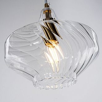 Подвесной светильник 20 см, MODEMODERN MD.1173.1 CL, латунь