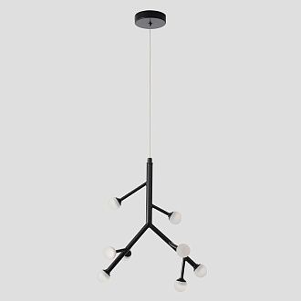 Светильник подвесной 25*15*30-34-230 см, *LED*16W, 3000K, Crystal Lux Twig TWIG SP16W LED, Черный