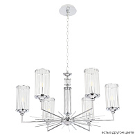 Светильник 77 см, Crystal Lux GLORIA SP6 CHROME, хром