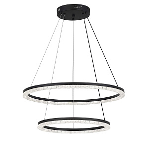 Люстра 650-460*1500, LED, 90W 4000K NewRgy LED P2830-DW-2D SANDY BLACK, SANDY BLACK