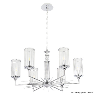 Светильник 77 см, Crystal Lux GLORIA SP6 CHROME, хром