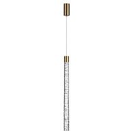Подвесной светильник *4*270- см, 1*LED*4W, 3000K, Odeon Light Pilar 7145/5L, бронзовый