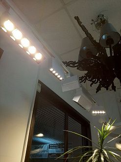 Сборка Шина Novotech Eos 2 метра + 6 светильников