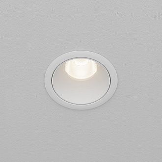 Встраиваемый светильник DL115-10W-4K-W **-8,2 см, *LED*10W, 4000K, Maytoni technical Dip DL115-10W-4K-W, Белый, вр 6 см