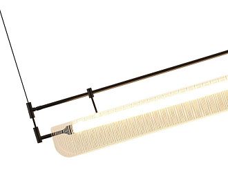 Подвесная люстра 150 см, 32W, 3000K, Kink Light Аника 08021-150P,19, черный