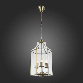 Люстра подвесная 26 см, ST LUCE TERSO SL228.303.03 Бронза