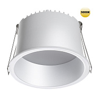 Светильник встраиваемый LED 9,8*9,8* см, LED 12W*3000 К, Novotech Spot Tran, белый, 359236, вр 8,8 см