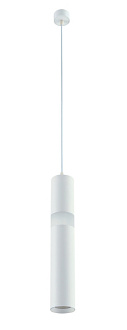 Светильник подвесной 6 см, 1*5W/10W/15W, 4000K, Crystal Lux CLT 038C360 WH Белый