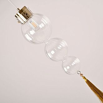 Подвесной светильник Heathfield Lighting - Medina Pendant Gold 17*17*80 см, 1*GX53*60W, ImperiumLoft 40.2682-0, Золотистый