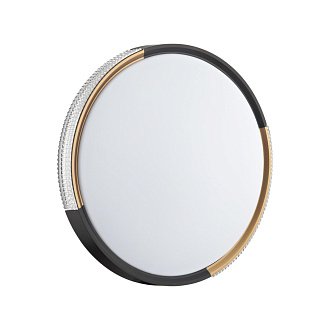 Cветильник 40*6,5 см, LED 48W, 3000-6000 К, IP43, белый/черный/золотистый, пластик Sonex Velio, 7629/DL