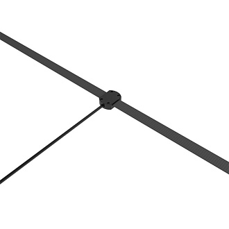 Подвесная Система 4*5*2 см,  W,  К, Divinare Decorato D252006, Черный