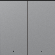 Donel A07 матовый серый клавиша 2-я с подсветкой, серия DB, DE28540