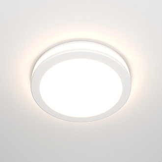 Встраиваемый светильник 10 см, 12W, 3000К Maytoni Phanton DL2001-L12W белый