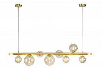 Подвесной светильник 1200*275*300/1480 мм, 10*G9 золото Indigo Canto V000248, 11026/10PL Gold