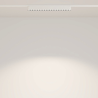 Трековый светильник 2,5*33*2,75 см, LED 16W, 4000К, Белый Maytoni Points TR082-1-18W4K-M-W