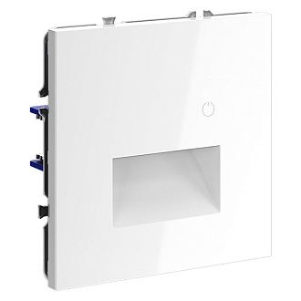 Подсветка светодиодная встраиваемая Voltum S70 с датчиком, белый  пластик  VLS070701