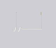 Подвесной светодиодный светильник Inodesign Damaris White L90 44.9001