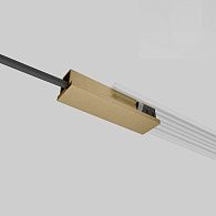 Brass Line Ввод питания (латунь) 85005/00, 8*2*см, Elektrostandard Line Magnetic 85005/00, латунь